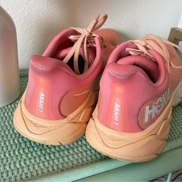 Hoka Arahi 7 Sneakers Hoka Papaya Sneakers Hoka Running Shoes - Picture 8 of 10